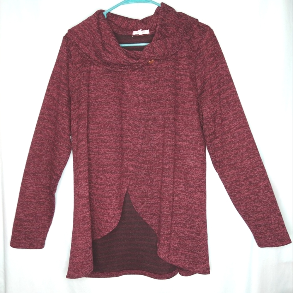 Maurices wrap front cardigan sweater Poncho Wrap
